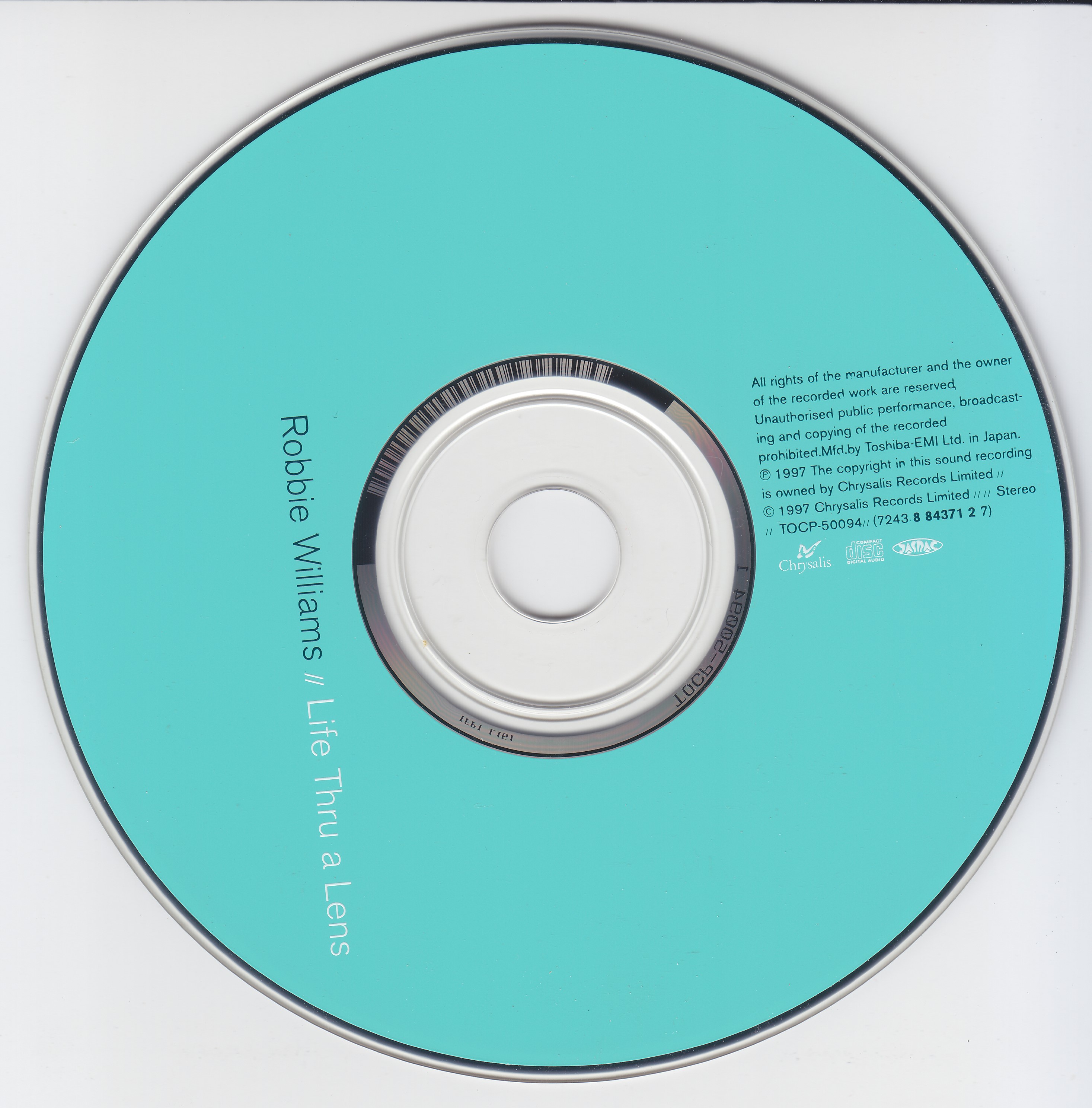 Robbie Williams  Life Thru A Lens : CD JPN